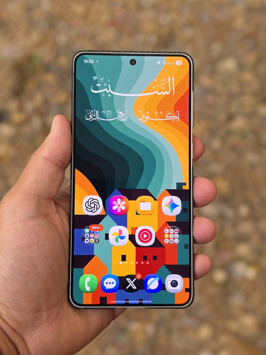 smartechdaily's tweet image. 📱 واجهة جهازي #GalaxyS25Edge اليوم 😍
• الويدجت: Gassify و Glassify Dark
• الأيقونات: OneUI8.5
• الخلفية: PhoneWalls