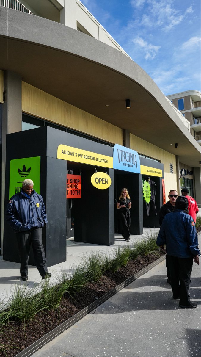 BULL1TRC's tweet photo. @adidasoriginals X @Pharrell Virginia Adistar Jellyfish Pop Up 🪼 Atlantic Surf Park Virginia Beach, VA 📍 https://t.co/sFoLwTKUCO
