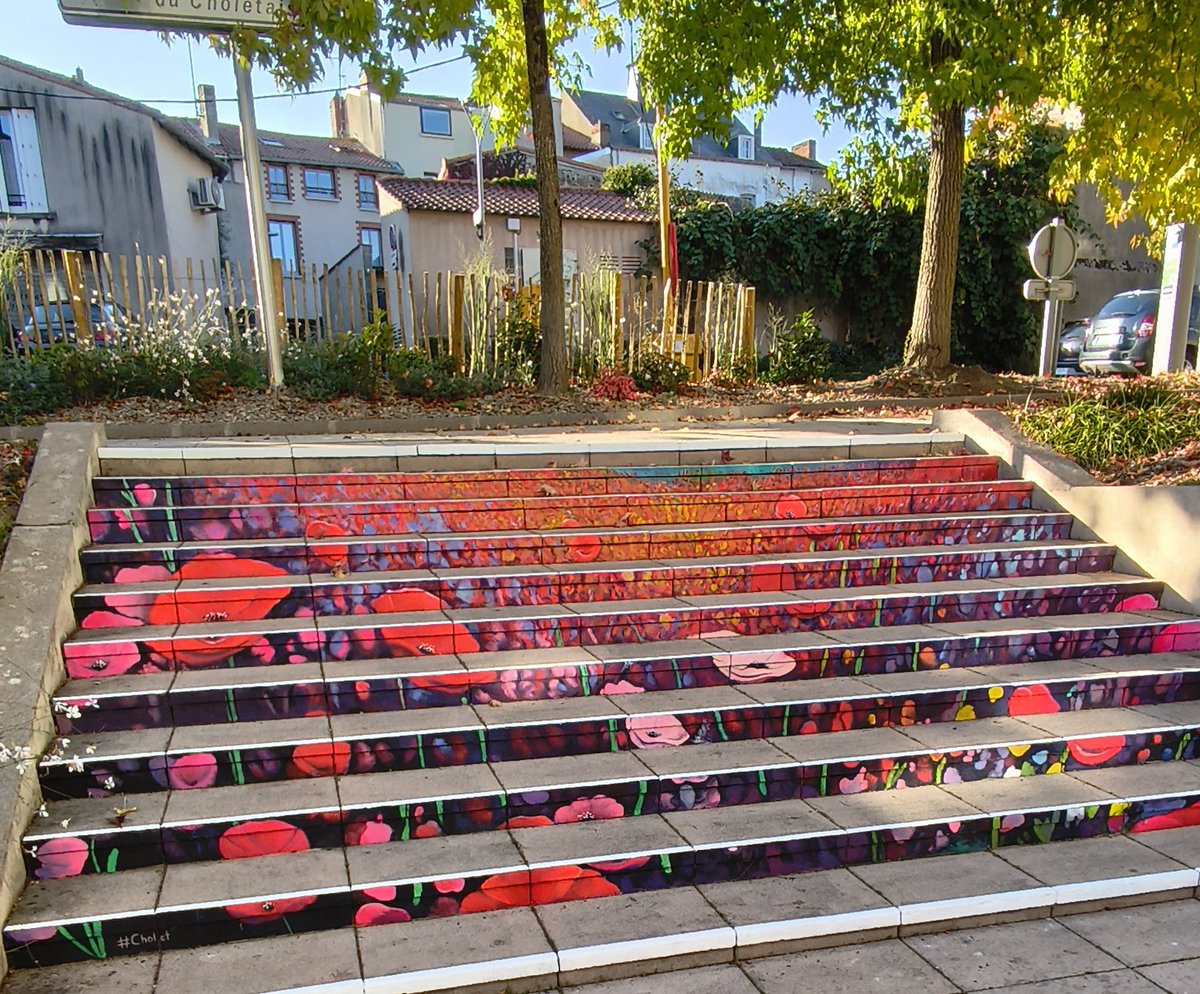 #Cholet prend de la couleur près de l'école des Arts et place Travot, bluffe ses habitants
<a href="/choletagglo/">Cholet, Ville et Agglomération</a>