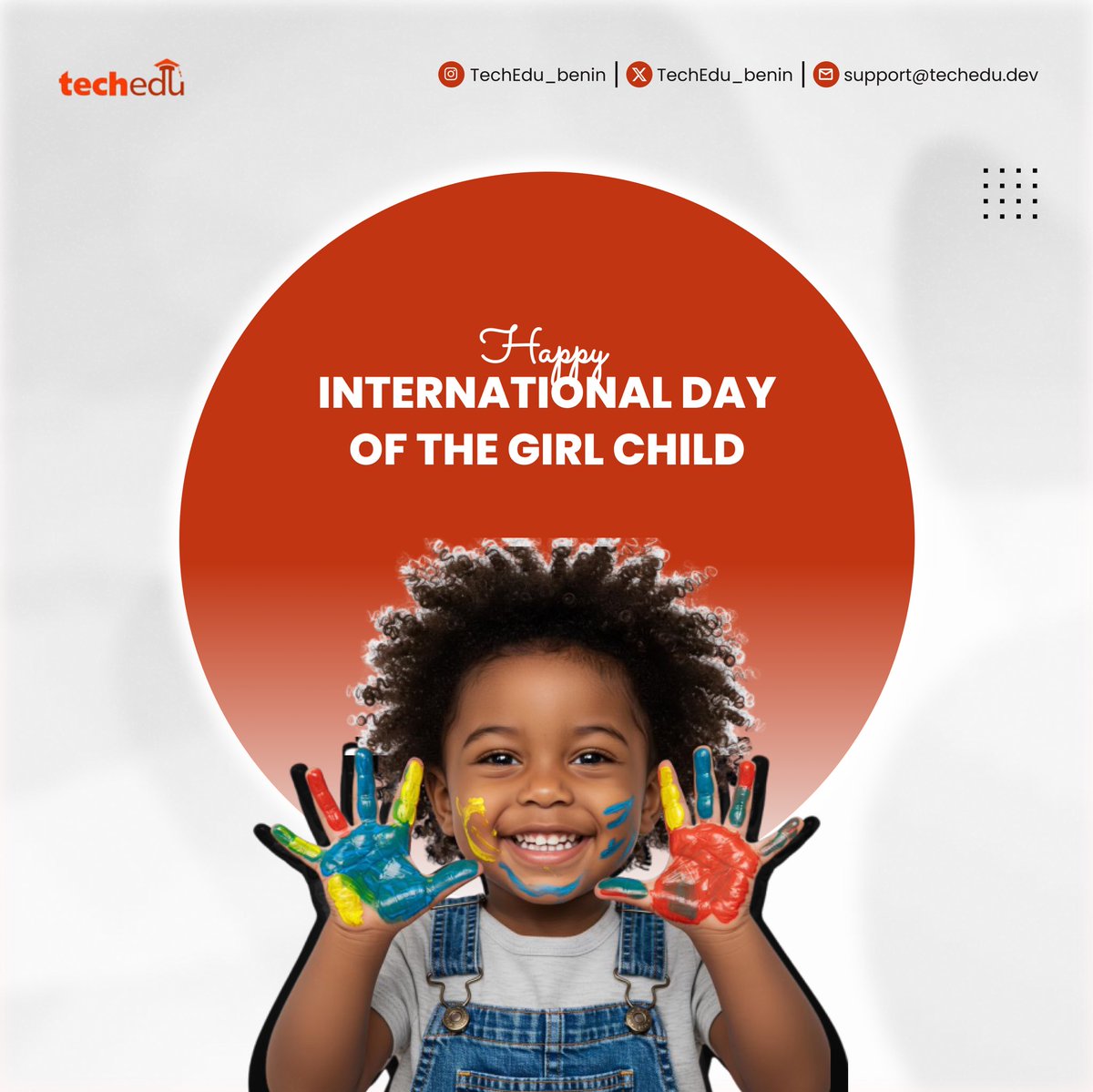 techedu_benin's tweet image. Today, we celebrate the strength, brilliance, and boundless potential of every girl. 💖

Let’s continue to create a world where every girl has the right to learn, to dream, to lead, and to thrive, free from limitations and full of possibilities.

#TechEdu #TechAcademyInBeninCity