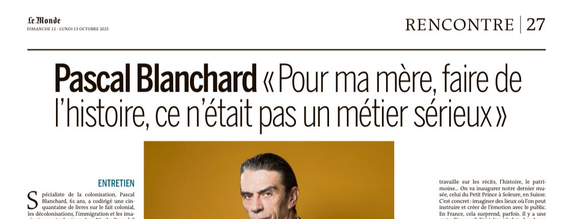 KamerunWar's tweet photo. Le journal Le Monde de ce jour présente l’historien macroniste Pascal Blanchard comme un spécialiste de la guerre du Cameroun (entre autres). Il n’en est rien: Blanchard n’a jamais travaillé sur le sujet et son livre « Décolonisations françaises » est truffé d’erreurs
#imposture https://t.co/akWDUkmQcL