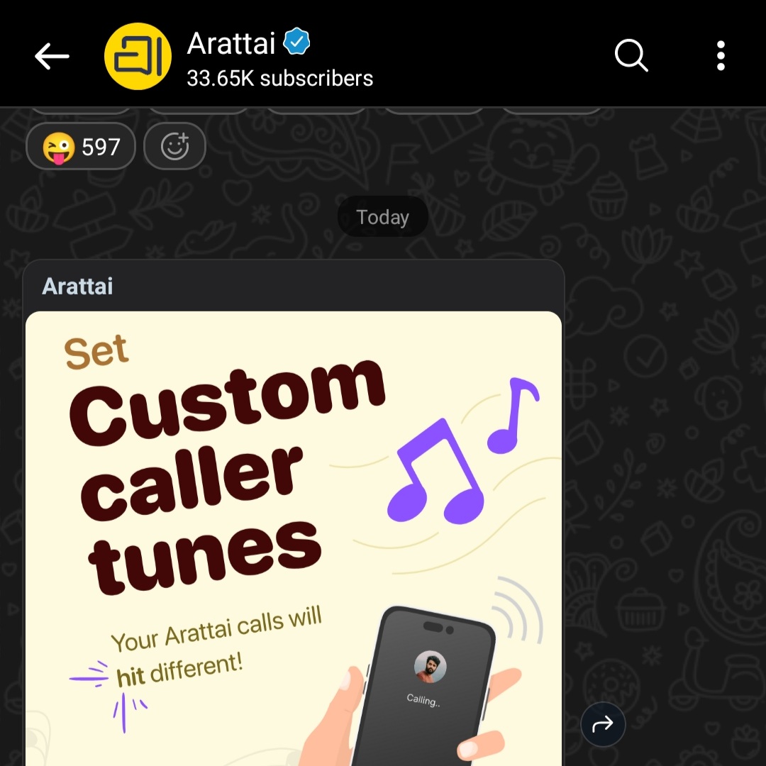 anutechofficial's tweet image. Hey @Arattai 👋 Yesterday your official channel showed 170K+ subscribers, but today it’s showing only 33K+ 😕
Just wondering — is this a bug or an update in the channel system?
Would love some clarity 🙏 @svembu  #Arattai #BugReport