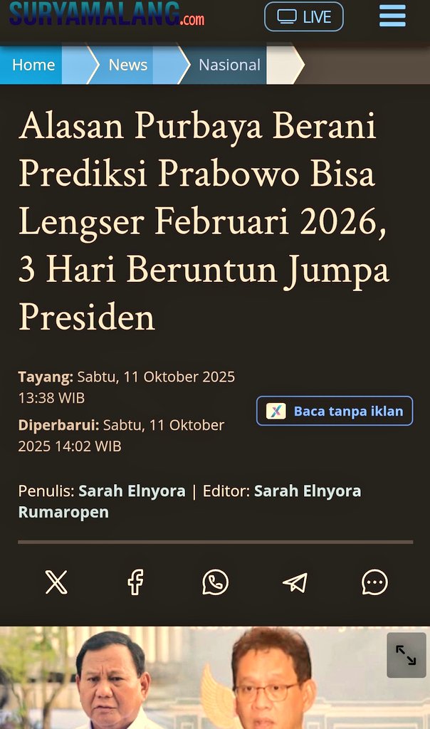 MALAHAN
Spt ada yg mau "mempercepat"..
Liat aja kebijakan2 yg buat gerah
masyarakat.. 
.