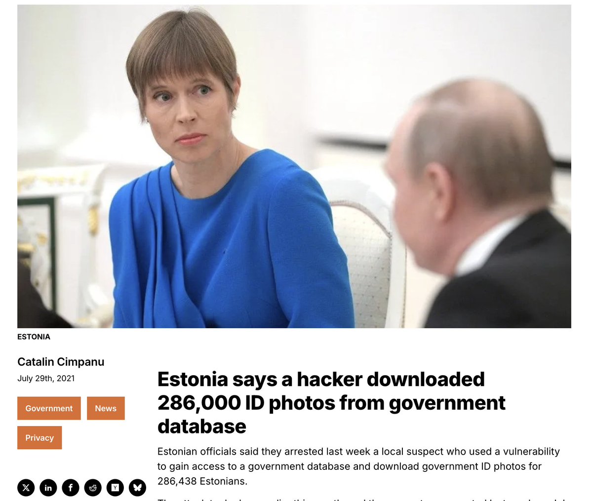 IntCyberDigest's tweet image. 🇬🇧🪪 The UK is advancing its centralized digital ID.

Keir Starmer suggests looking at Estonia’s successful digital ID system.

Here’s a look 👀