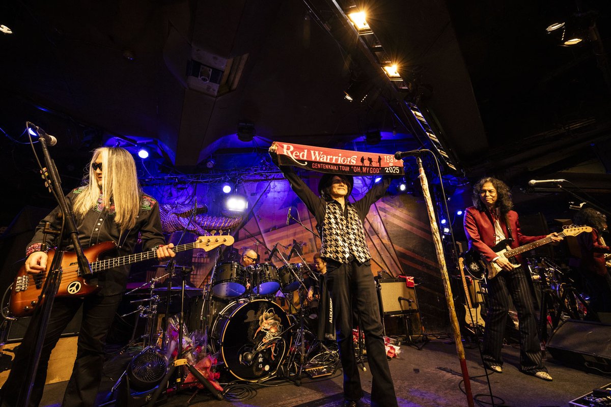 𝐑𝐄𝐃 𝐖𝐀𝐑𝐑𝐈𝐎𝐑𝐒 𝟒𝟎𝐭𝐡 𝐚𝐧𝐧𝐢𝐯𝐞𝐫𝐬𝐚𝐫𝐲 𝐕𝐨𝐥. 𝟐
原点回帰 Tour "Oh My God" 東京3days

3公演、ありがとうございました！

まさに原点回帰な3日間。
40th anniversaryまだまだ続きます。

原点回帰 Tour "Oh,My