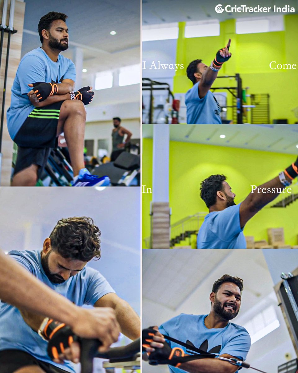 Cricketracker's tweet image. HE is coming 💥❤️

📸: Rishabh Pant