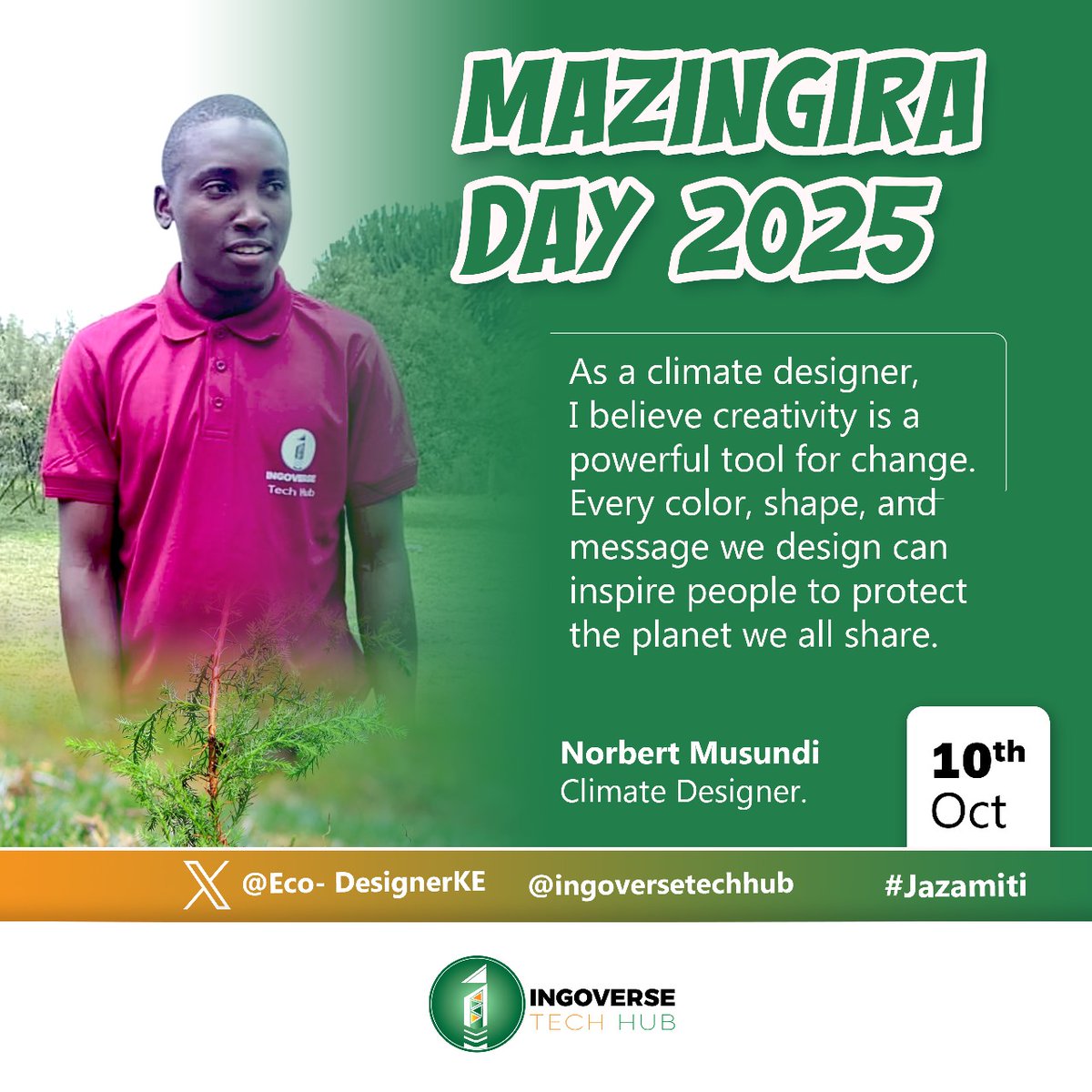 Norbert the Eco-Designer tweet media