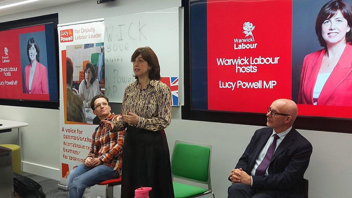 LucyMPowell's tweet image. Good to be with the newly formed @WarwickLabour and local members from the area with @MattWestern_ yesterday. 

We need to be attracting new young members to Labour, and that&apos;s something I&apos;ll prioritise.