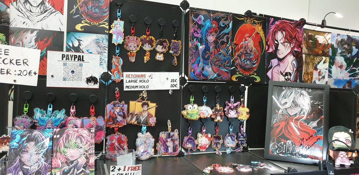 IzzyLovesManga's tweet image. #PolarisCon Tag 2 💛
Bin jetzt schon einige Zeit hier aber bin immer noch in der Artist Area 😅 Hier gibt es einfach viel zu schöne Sachen 😍 natürlich wurde wieder was gekauft ✌
Ich denke mal am Sonntag Abend werde ich euch meine Ausbeute zeigen 🌸