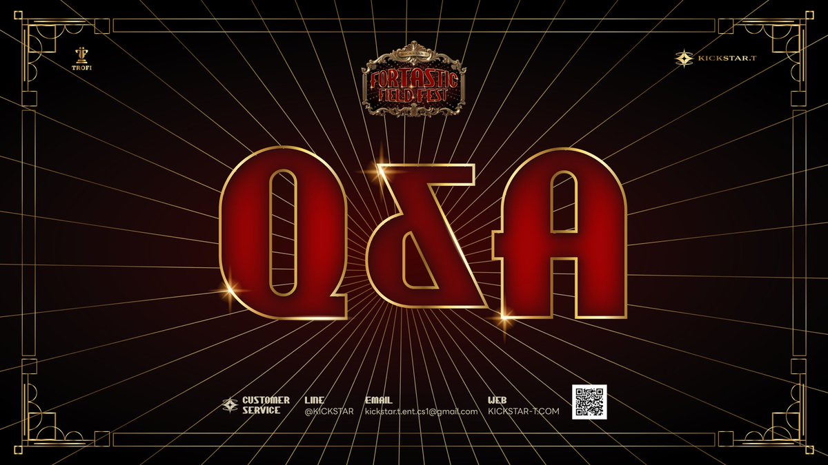 𝗙𝗢𝗥𝗧𝗔𝗦𝗧𝗜𝗖 𝗙𝗜𝗘𝗟𝗗 𝗙𝗘𝗦𝗧 | Q&amp;A

หากท่านมีคำถามหรือข้อสงสัยเกี่ยวกับงานหรือกิจกรรมต่าง ๆ กรุณาฝากข้อความไว้ในช่องแสดงความคิดเห็นด้านล่าง โดยจะมีทีมงานคอยให้ความช่วยเหลือและตอบคำถามของท่าน

If you have any questions or concerns regarding the event or its activities,