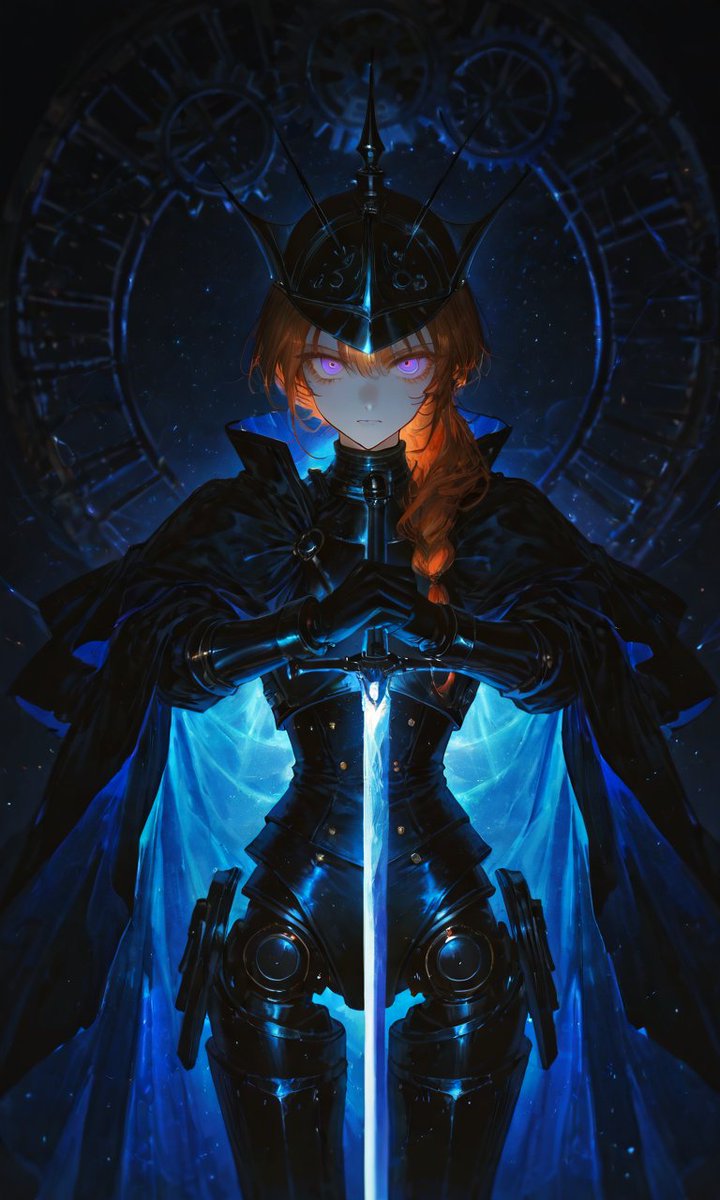 mecha doll - 黒騎士[Black Knight] #stablediffusion #メカ娘 #AIイラスト