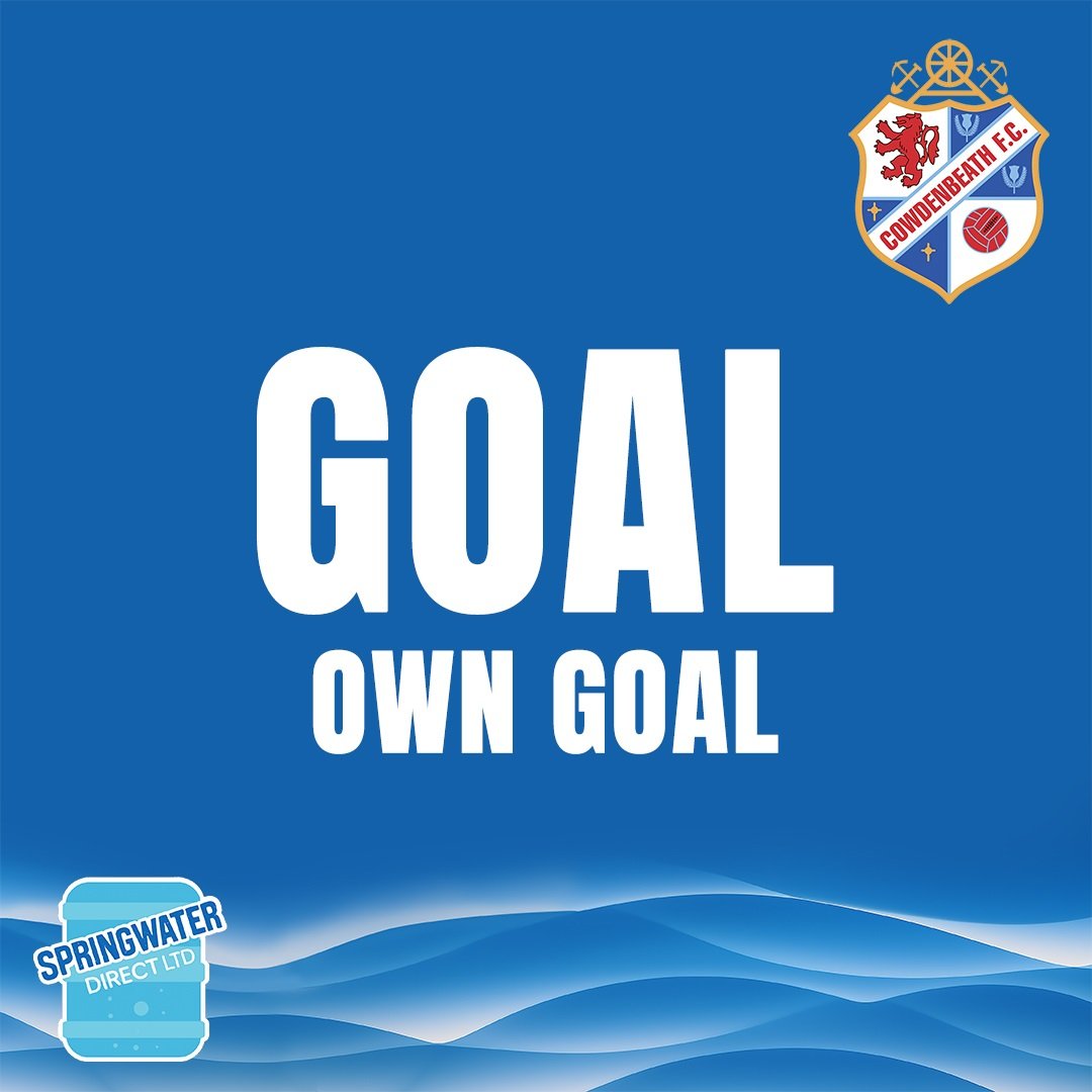 CowdenbeathFC's tweet photo. Cowdenbeath 2-0 @KSHJFC13. Finlay Hall puts the ball into his own net. https://t.co/qwNN33JzeF