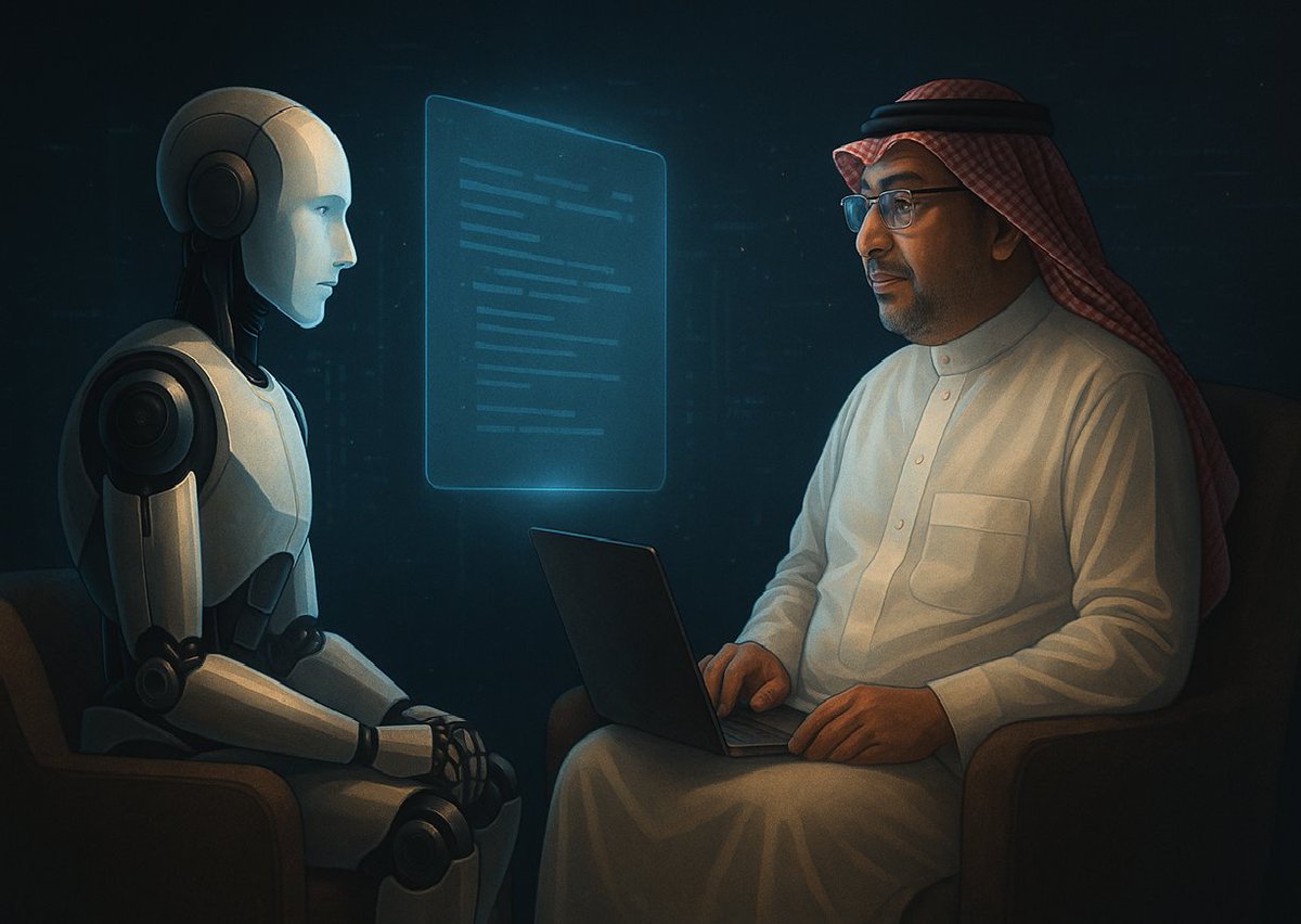 حوار صحفي مع ذكاء اصطناعي
الإنسان يسأل…
والاصطناعي يجيب.
لقاءٌ بين الضمير والعقل في حوارٍ غير مسبوق 🔹
#BETH تقدم: حوار صحفي مع ذكاء اصطناعي
🔗 bethpress.com/News/Details/2…