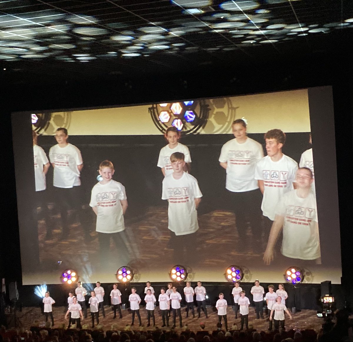 Now Congleton Gang Show step up to entertain us.