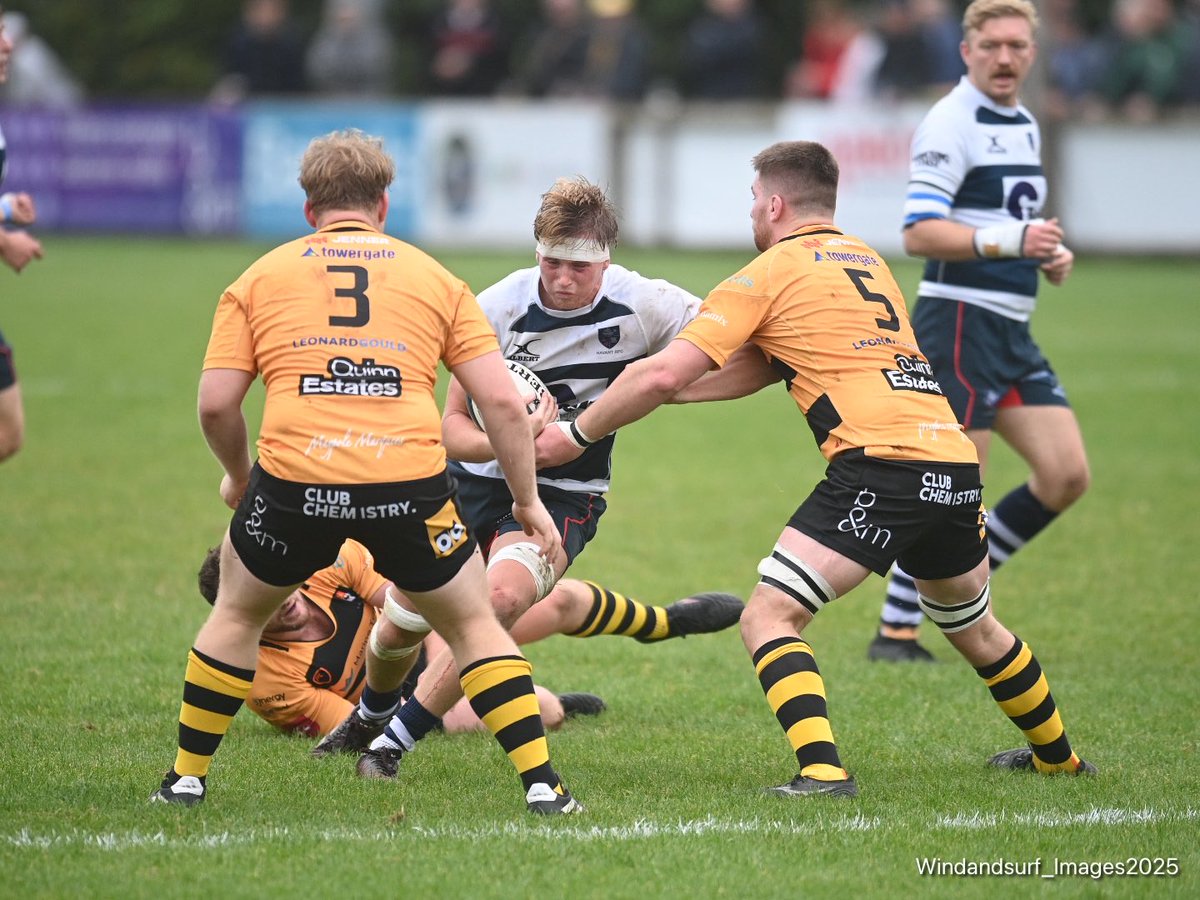 Ugly stuff at half time ⏰ Canterbury 35-7 Havant #Nat2East