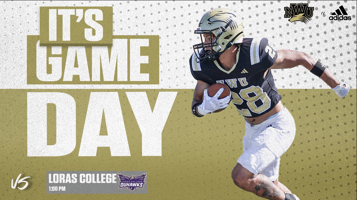 NWUFootball's tweet image. Defend our Home. 

📍Abel Stadium
⏰ 1:00 P.M. CT
🆚 Loras College
📺 team1sports.com/nebwesleyan/
📊 nwusports.com/sidearmstats/f…

#FAITH
#Homecoming