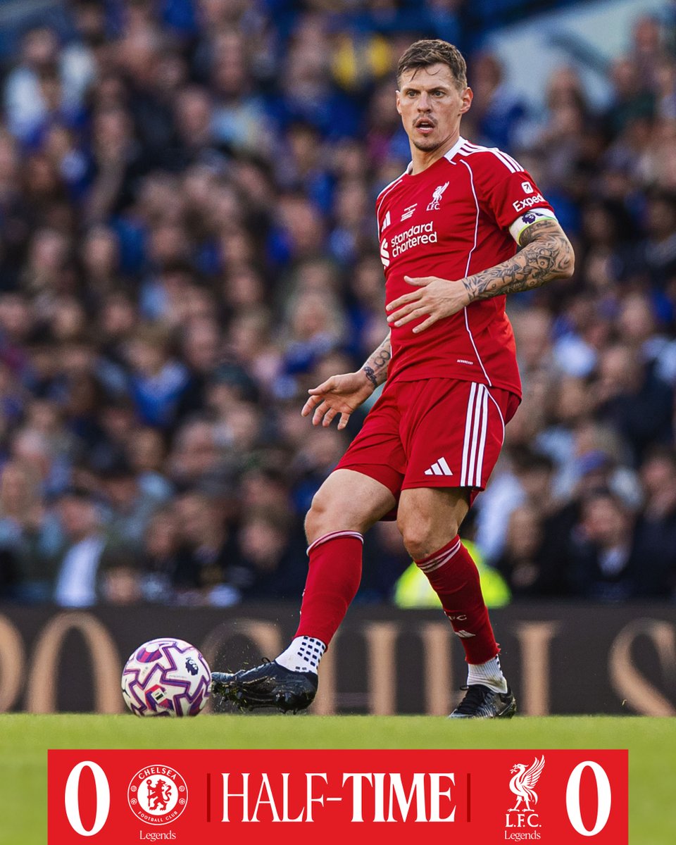 LFC's tweet image. All square at the break 👊 @LFCFoundation