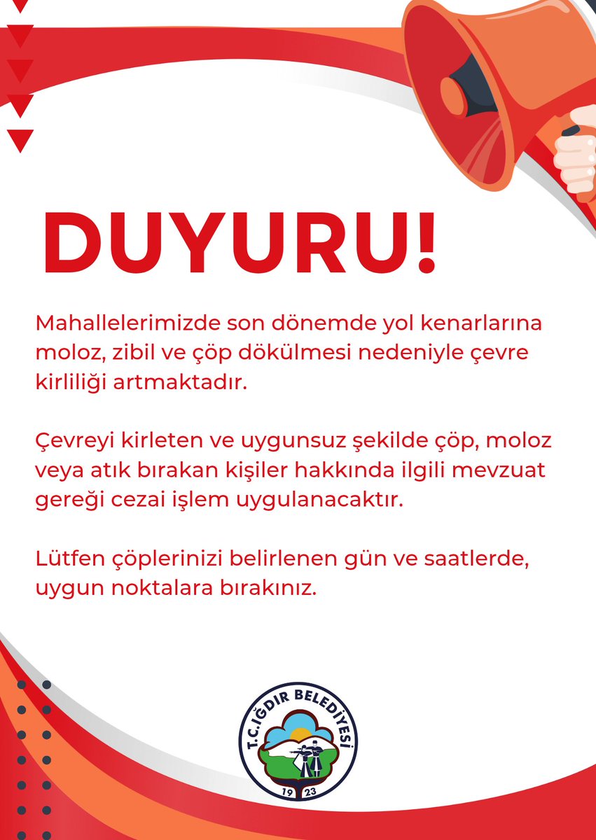 Iğdır Belediyesi (@igdirbelediye) on Twitter photo 