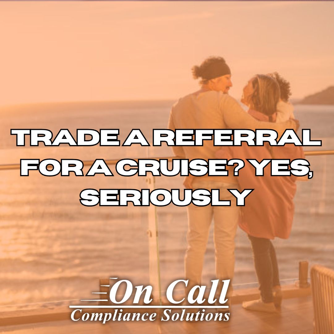 OnCallComputers's tweet image. "When was the last time compliance sent you on vacation? With our Compliance Partner Program, it could be sooner than you think."
#Compliance #PartnerProgram #Referrals