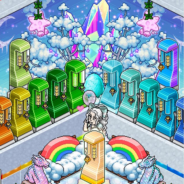 Las últimas incorporaciones de Rare Trade Arcoíris. . .
* Heladera Lima
* Heladera Trippy
* Heladera Bliss 
🌟Complete collection🌟
#Habbo 🍦
habbo.es/room/117069086