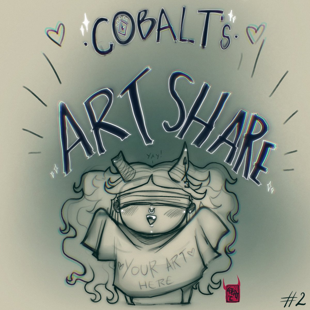 Cobalt_C_Art's tweet image. 😈 Cobalt&apos;s 2nd #artshare !!! 😈
 Lets support HUMAN ART !!! 

- Introduce yourself and share your art !
- ❌ NO A/I-N/FTS ew ❌
- like and RT for visibility 
- tag whoever you want!

Lets support each other, spread love and find #artmoots ~
