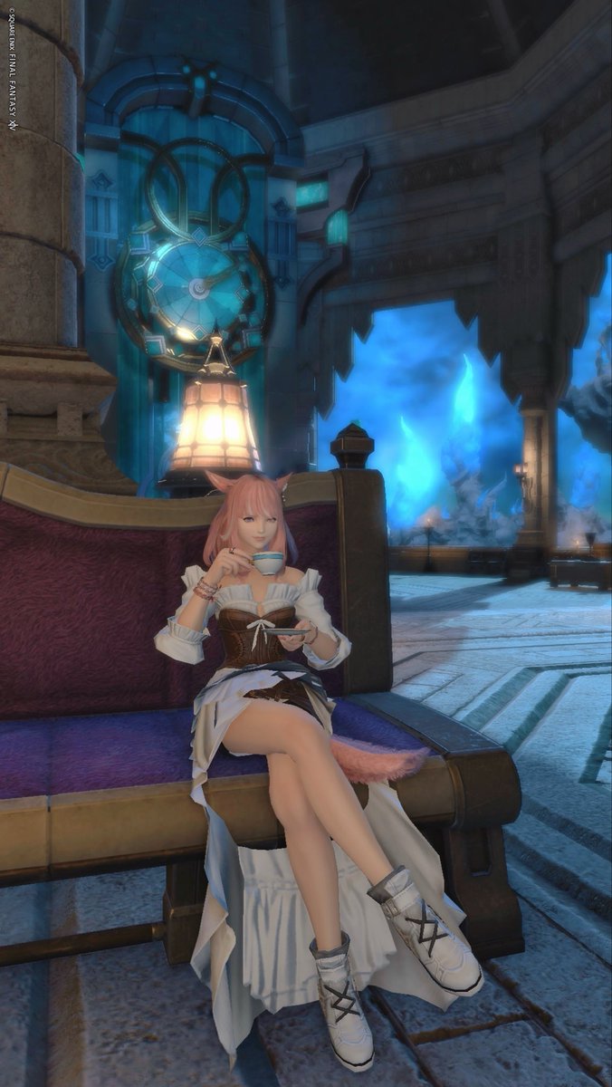 phoenixnono's tweet photo. 久しぶりのFF14だー
お葬式に！
#FF14風景 
#FF14 https://t.co/ztUuIU6adi