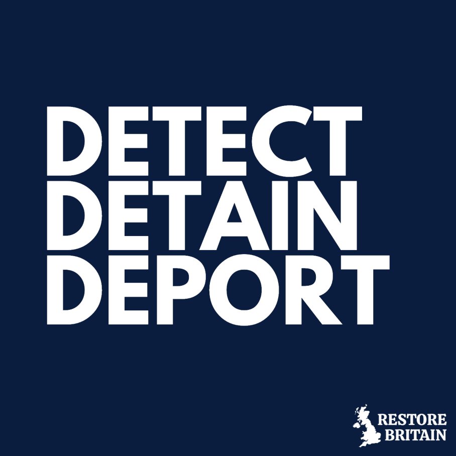 RestoreBritain_'s tweet image. Our &apos;daring&apos; deportation estimate, which in fact assumes quite a plausible scenario...

In favourable circumstances, we estimate that it would take fewer than 2 years (1 year and 11 months) to deport 1.8 million illegals.

Let&apos;s crack on.