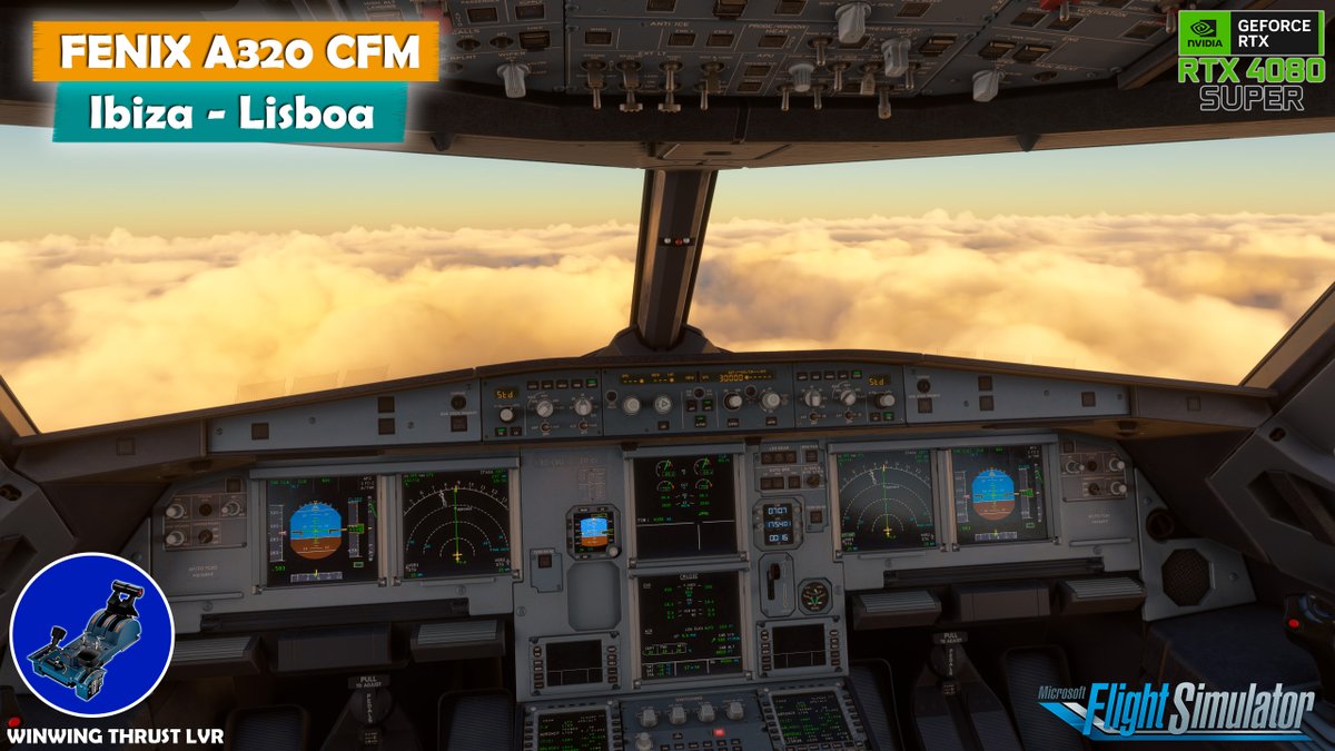 ✅HOY a las 17:15 LT (15:15 UTC) volaremos el Airbus A320 CFM de FENIX en MSFS 2024 de Ibiza a Lisboa en <a href="/vatsim/">VATSIM</a> <a href="/vatsimevents/">VATSIM Events</a> <a href="/vatsimSpain/">VATSIM Spain</a> 💯👨🏻‍✈️🛫

¡¡Usaremos EN DIRECTO las nuevas PALANCAS DE POTENCIA y FLAPS de <a href="/WINWING_SIM/">WINWING</a>!!🔥

¡No te lo pierdas!🔜📷 
youtube.com/live/6ulr25yYE…