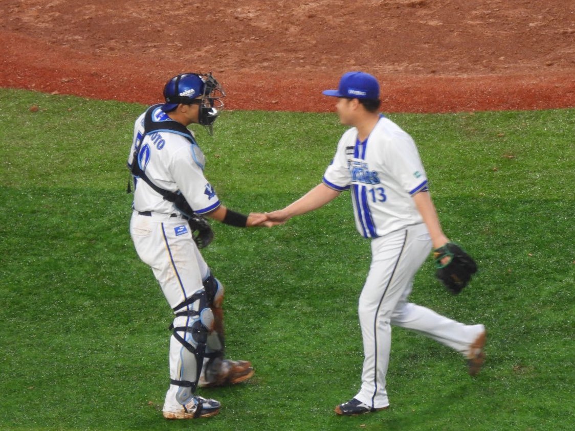 makoto_space's tweet image. 10/11 ニ者連続三振&amp;amp;三者凡退

#baystars️ #伊勢大夢 #山本祐大