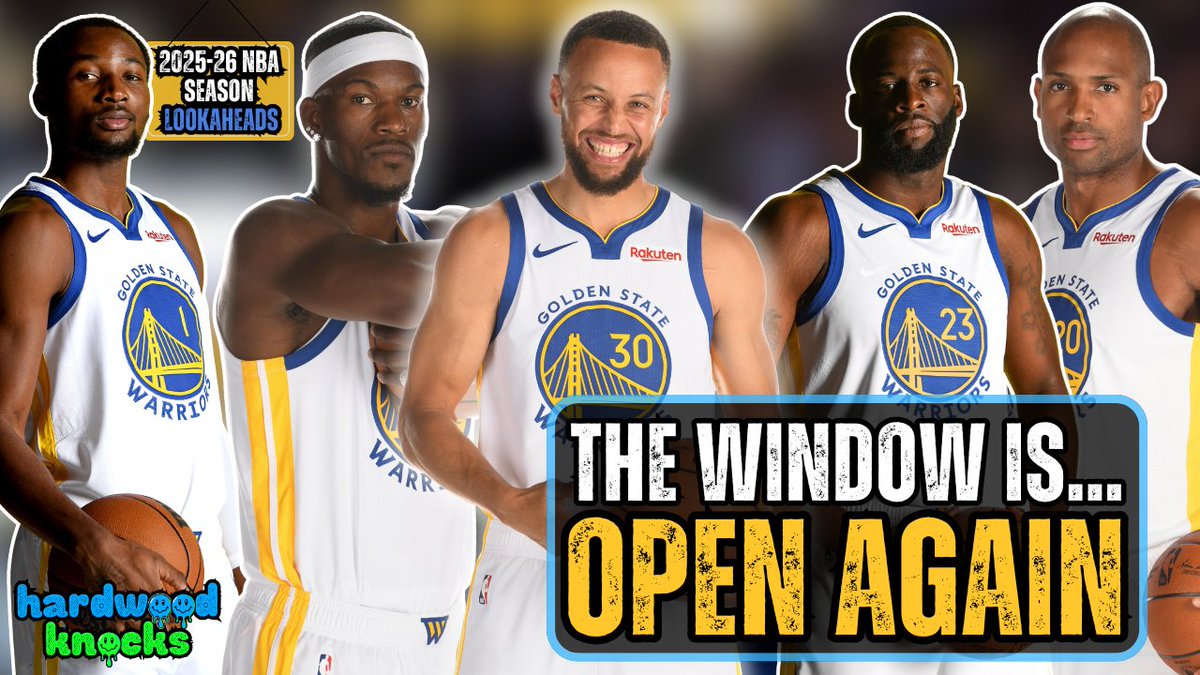 ‼️NEW POD‼️

📋 Golden State Warriors 2025-26 Lookahead

—Kuminga
—Horford's fit
—The Jimmy effect
—Steph's aging curve
—The defense
—Podz and Moody development
—Quinten Post = HOFer?
—Lineups, rotation, biggest needs
—PREDICTIONS
—MORE

🔗s IN REPLIES⤵️