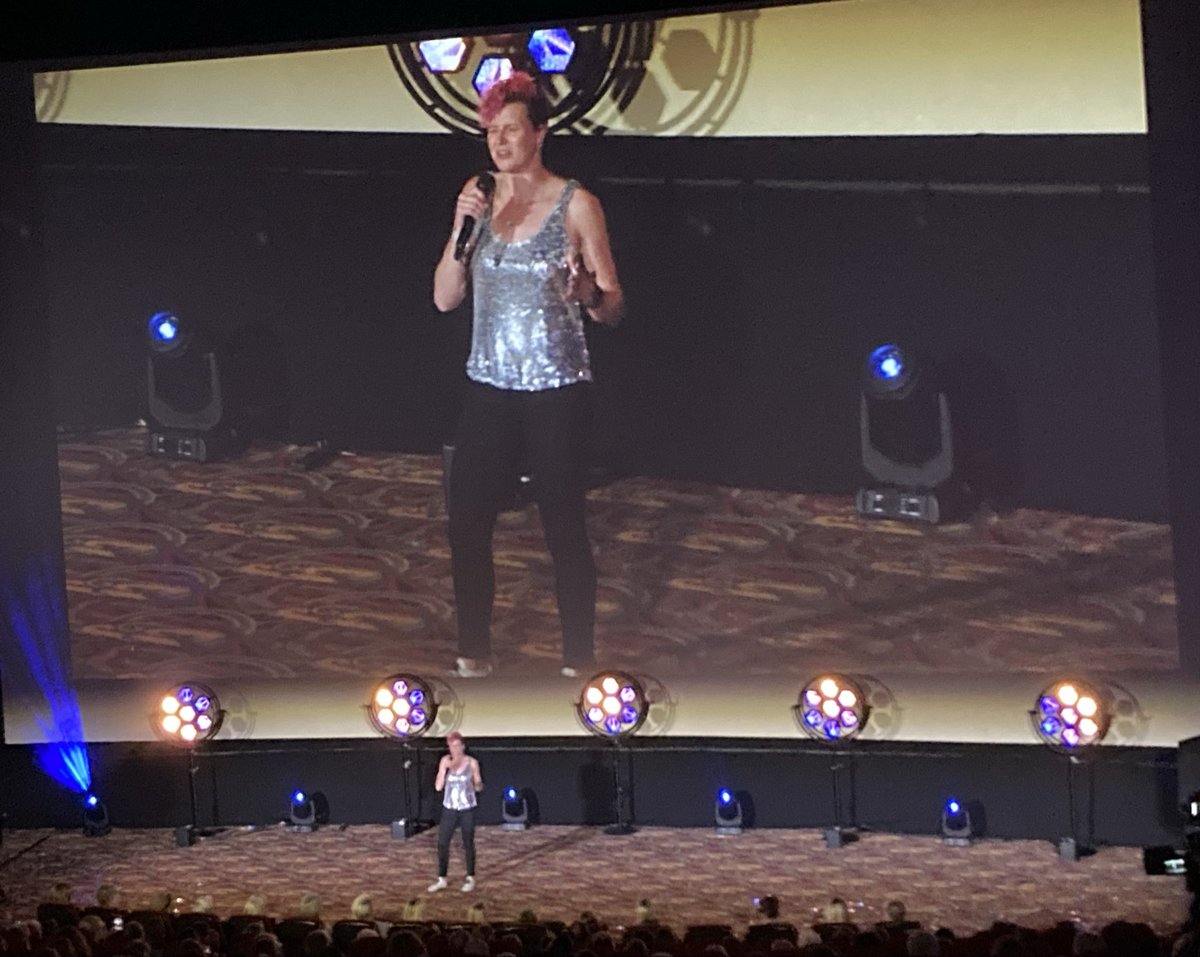 The wonderful <a href="/AnnaMcNuff/">Anna McNuff</a> tells her tales of supporting Girlguiding.  
I was very pleased to share a few minutes with her at the fabulous event. What a lovely lady she is.