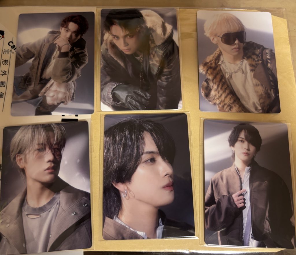 BMSG FES’25 オンラインくじ交換💫
【譲】画像のもの
G賞 ⇨ コア、アイルザ
             リュウヘイ
             エイキ、ハヤト

【求】 S賞 カノン 、シュント 
         又はルイ、タイキ、マナト

⚠️BF11/15福井、11/29名古屋 交換希望
お気軽にお声掛けください🙇‍♀️

#BMSGオンラインくじ