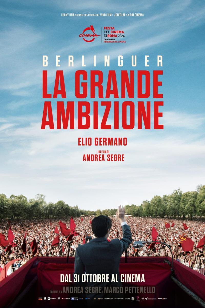 “La gran ambición”. La historia política del hombre que estuvo cerca de llevar al Partido Comunista al poder en Italia en 1978. Una magnífica interpretación de Elio Germano para una emotiva película de Andrea Segre. #cine