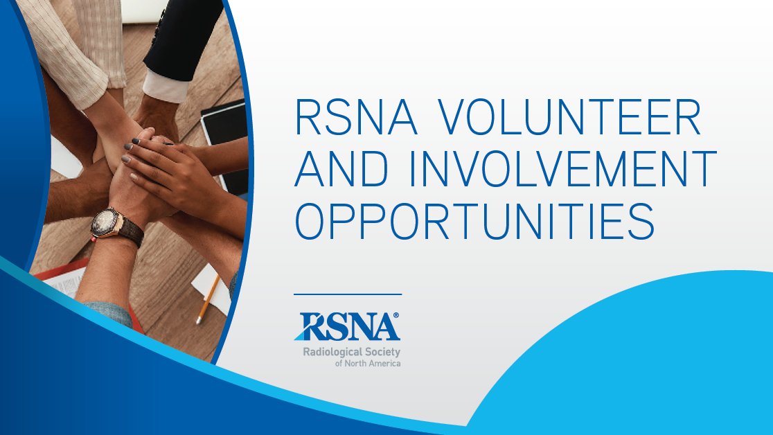 Help shape RSNA 2026! Volunteer as an Abstract Reviewer to evaluate scientific &amp; education submissions. Commitment: up to 20 hrs, mid-May–early June. Apply today: bit.ly/4n8Arep
