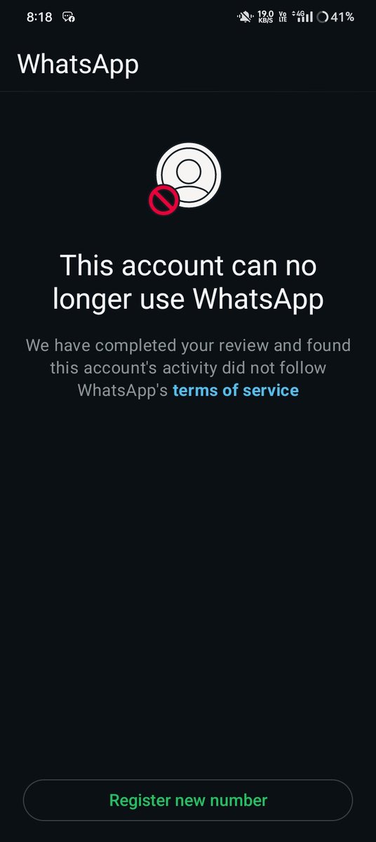 DevKhori65874's tweet photo. Hello sir my whatsapp is blocked by meta company please activate it and solve the problem i am facing
@WhatsApp @Meta @wa_status @WhatsApp https://t.co/dAK51Td4Iv