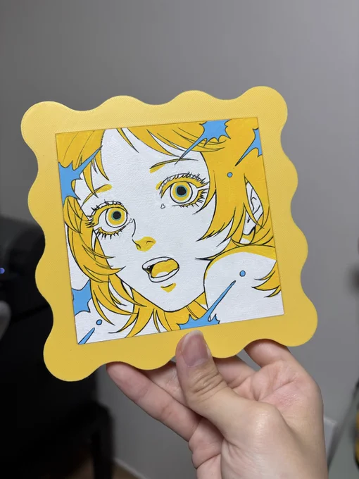アナログ作品描いたから持ってくよ〜ん 明日、カイタックスクエアガーデンでお待ちしております