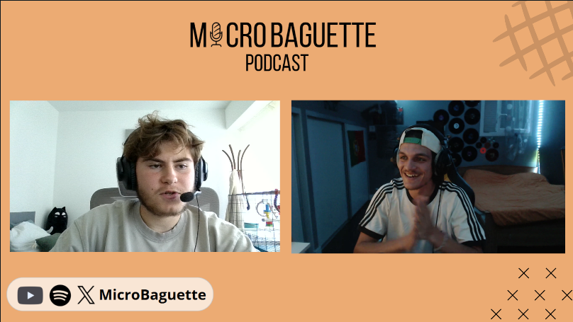 MicroBaguette's tweet photo. MicroBaguette Podcast EP.1 is now on live with @ThismaEnBiennnn ! 🥖

- https://t.co/LUHeuDXiow
- https://t.co/LUHeuDXiow
- https://t.co/LUHeuDXiow https://t.co/qBXXlsnx0u
