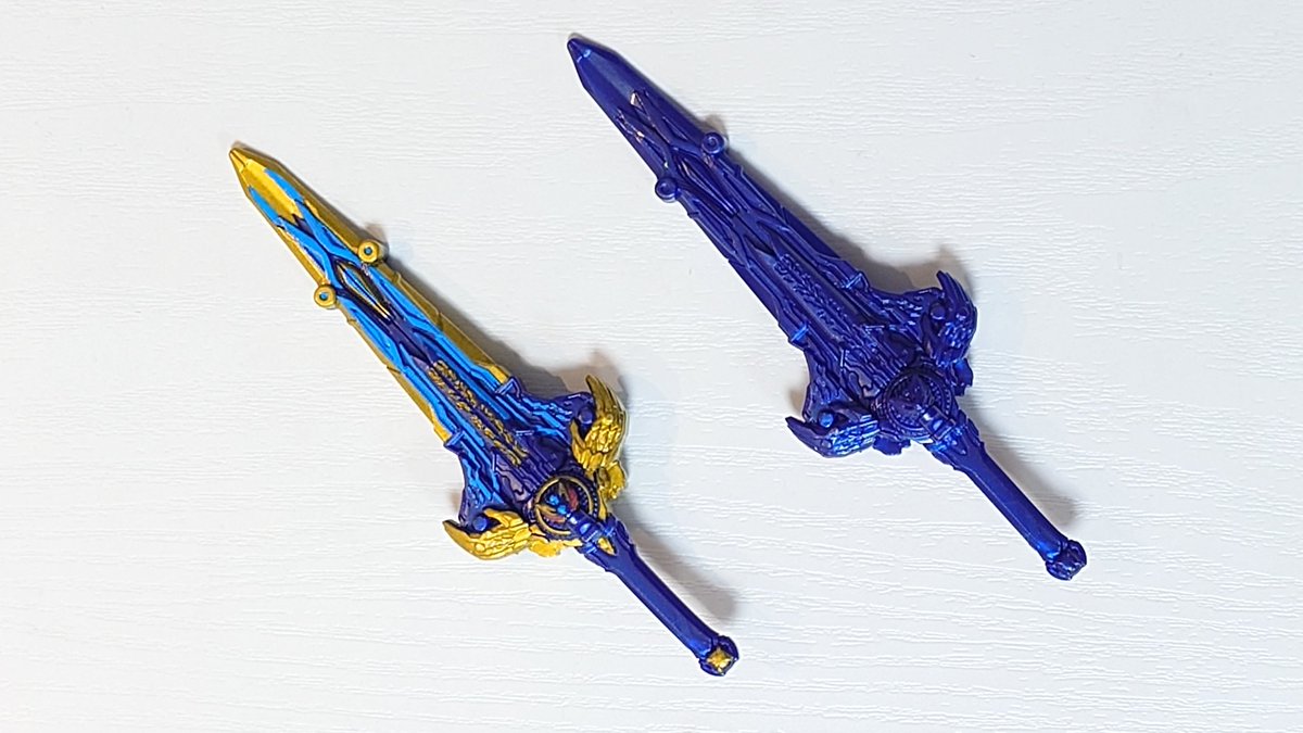 アクションヒーローのテガソードゴジュウウルフをマーカーで部分塗装 