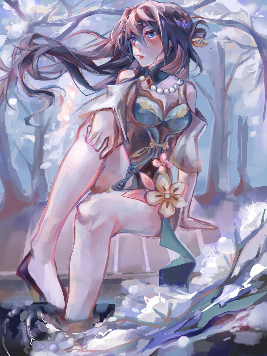 coopsakun's tweet photo. #RuanMei #HSRFanart #HonkaiStarRail https://t.co/xeNuupmurf