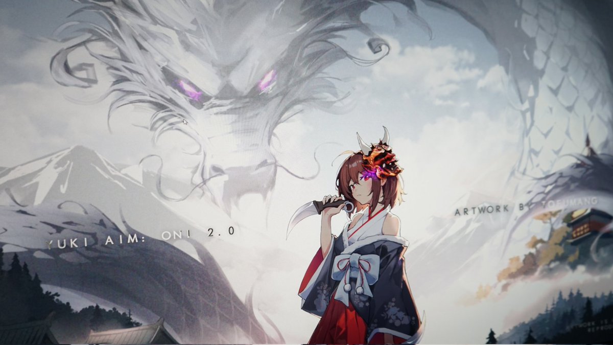 Nexcersis's tweet photo. @YukiAim  Oni 2.0 https://t.co/xZdoX04uIV