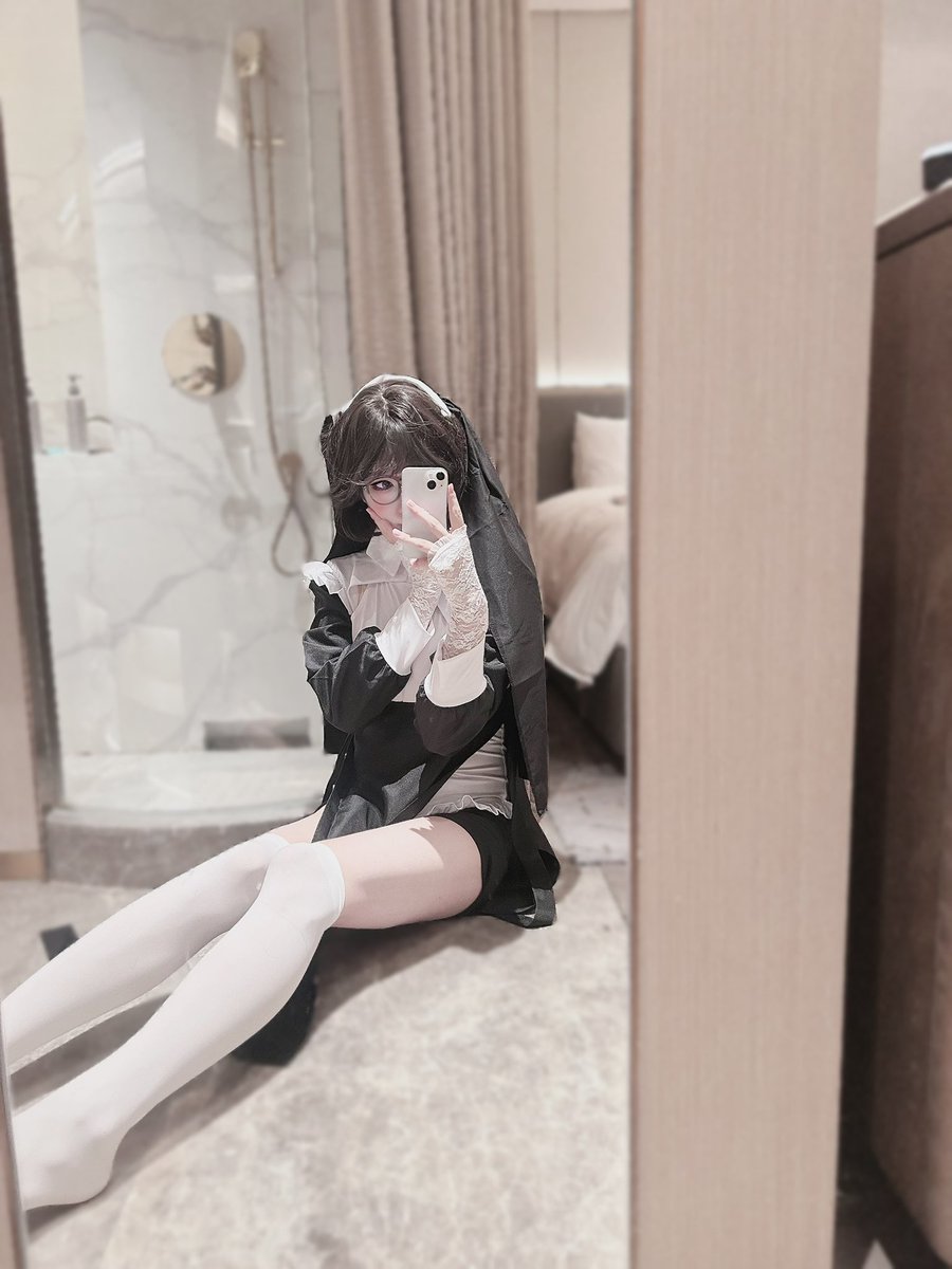 hezongshuo21658's tweet image. #cd #男娘 白丝耶