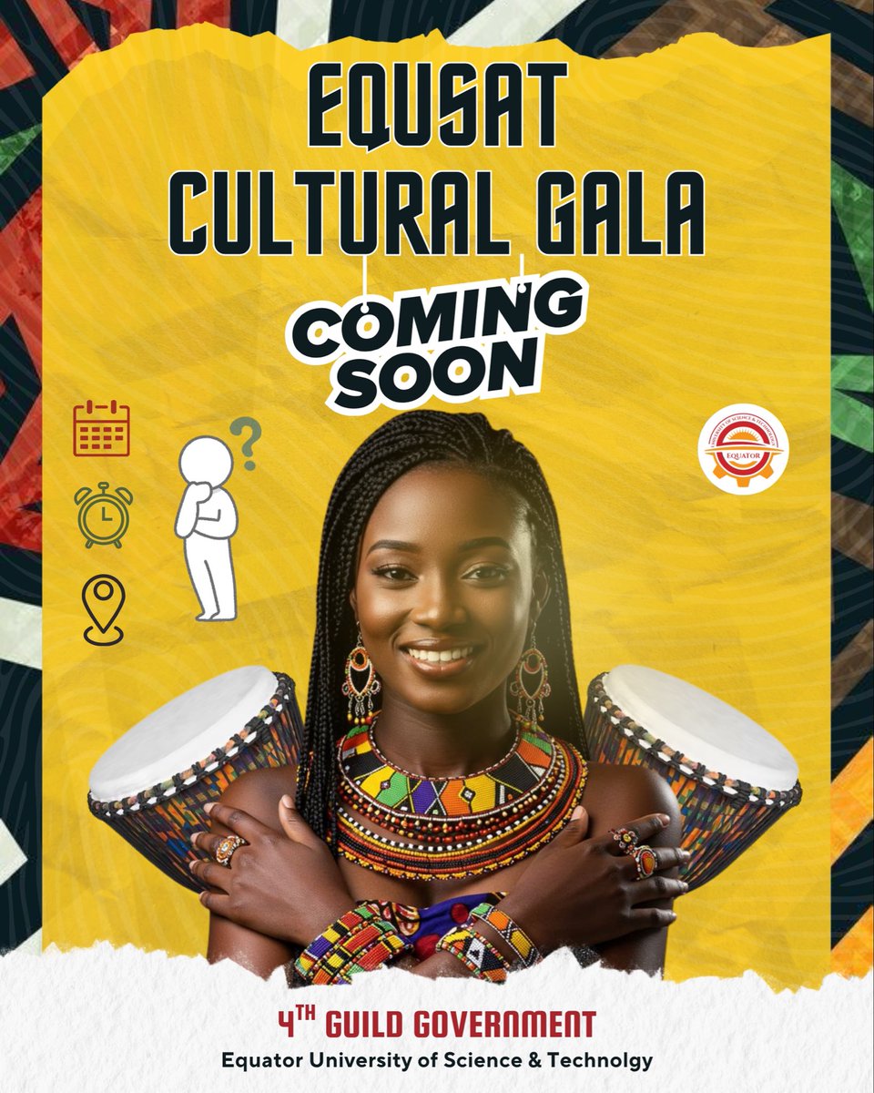 The moment you've been waiting for is almost here!
The EQUSaT Cultural Gala is just around the corner. More details on the date, time, and venue coming soon.👀⏳