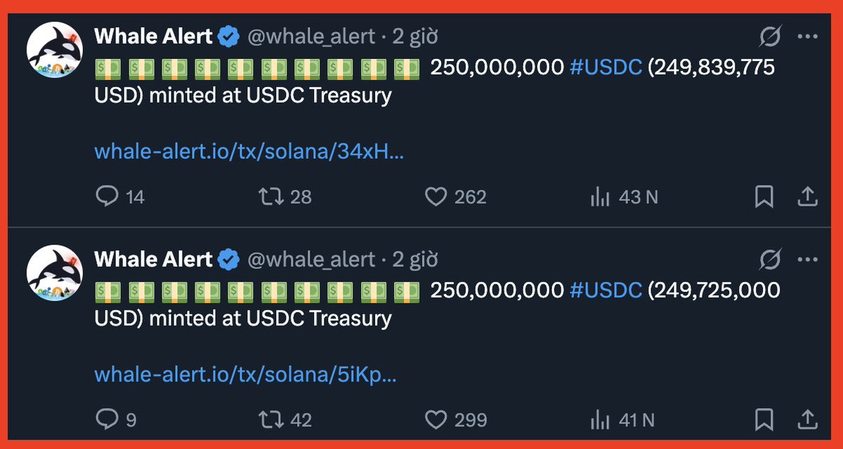 trunghohoang's tweet image. 500,000,000 #USDC đã được in ra.