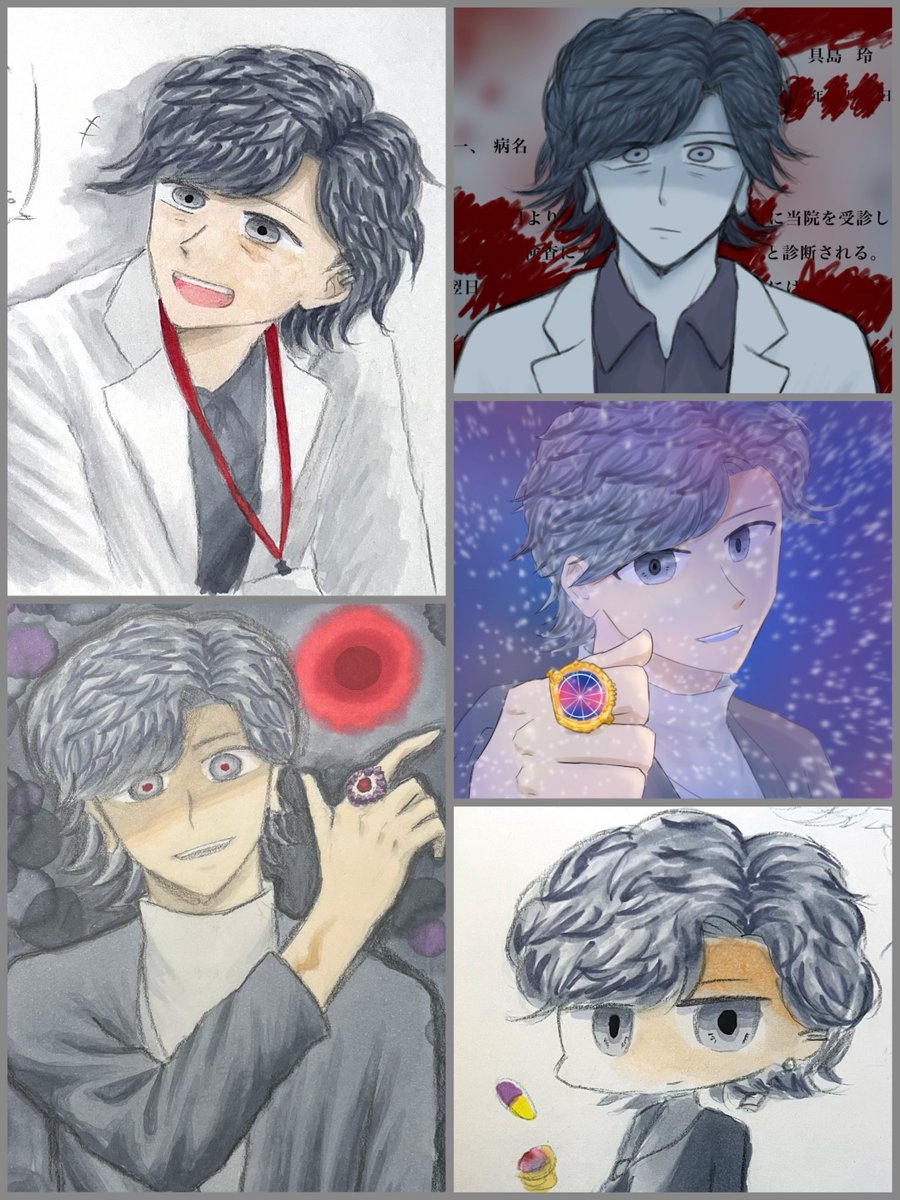 komotimoti's tweet image. #繋がらなくていいから俺の描いた具島玲を見てくれ
二回目です…好き…