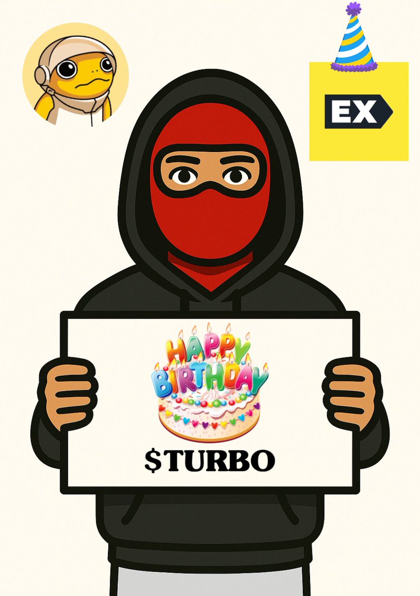 MasxJP's tweet photo. @StealthEX_io @TurboToadToken Happy Birthday $TURBO x @StealthEX_io 
I’ve been scalping and creating content about this amazing project love the energy and community vibes! 
Let’s keep boosting $TURBO to the next level. Full speed ahead! 🎂🔥

@NikiVladim42390 @dharma_ambesa @0xasoe

#TURBO #StealthEX https://t.co/5L1QEbO08u