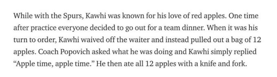 usermooseontwt's tweet image. Every time I see a post about Kawhi Leonard I remember this story 😭😭