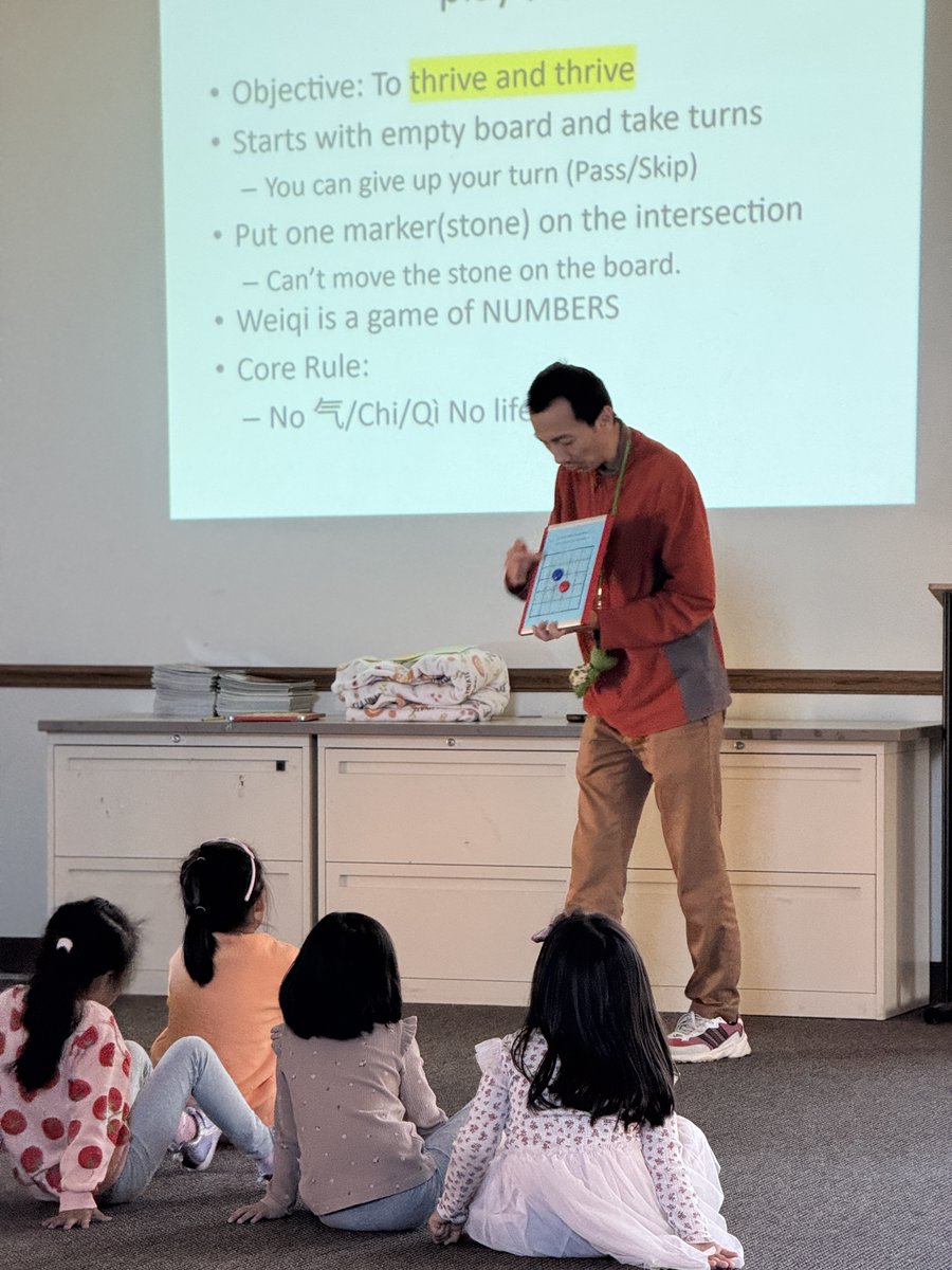 goandmath's tweet image. Students from Chicago Bilingual Rock Immersion School enjoy our Go game based learning program.