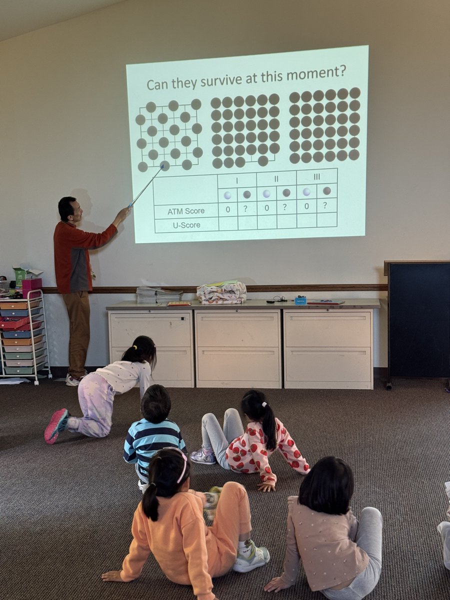 goandmath's tweet image. Students from Chicago Bilingual Rock Immersion School enjoy our Go game based learning program.