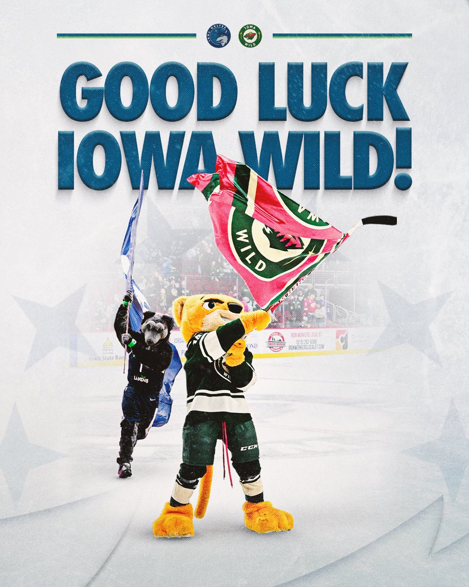 iawolves's tweet photo. Good luck this season, @IAWild

We'll be cheering for you all season long!

#OneDSM https://t.co/6FYubw5CGi