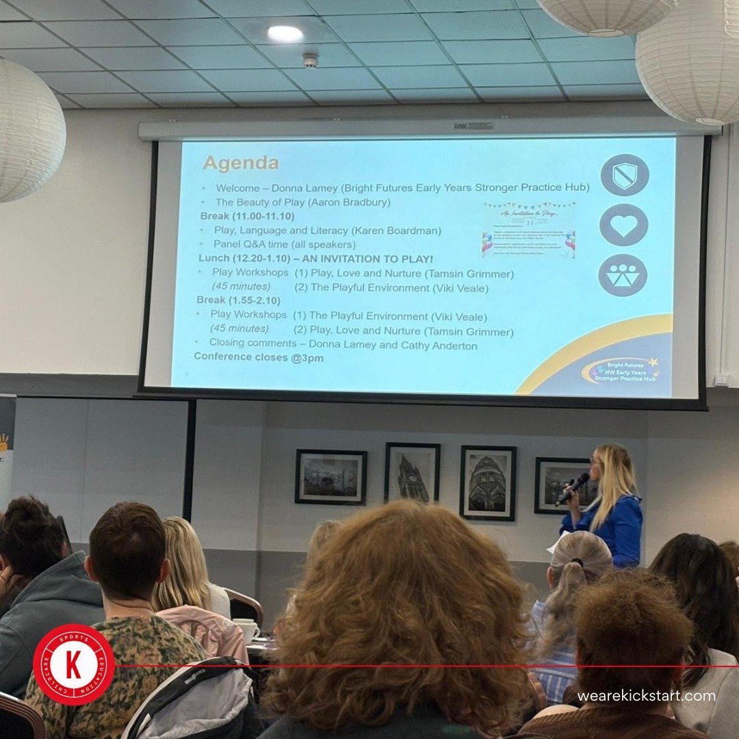 wearekickstart's tweet image. Our playworkers loved “Starting Strong Through a Day of Play” @BF_EYHub 🌈
Inspiring speakers, beautiful venue &amp;amp; a great reminder that play builds early skills naturally.
We’re here to help children progress &amp;amp; learn 💛
#EarlyYears #LearningThroughPlay #Brightfutures #Kickstart